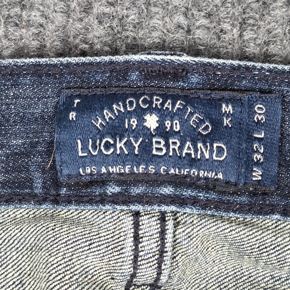 Lucky Brand 221 Original Straight Mens Jeans Medium Wash Blue 32x30 - Picture 3 of 9